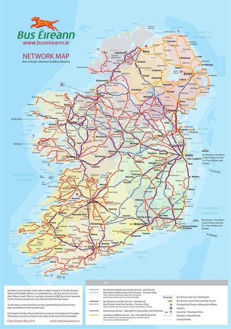 holiday vacations ireland bus routes.